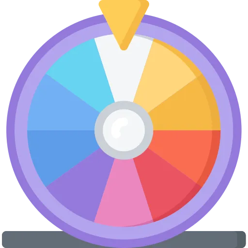 icon with fortune wheel